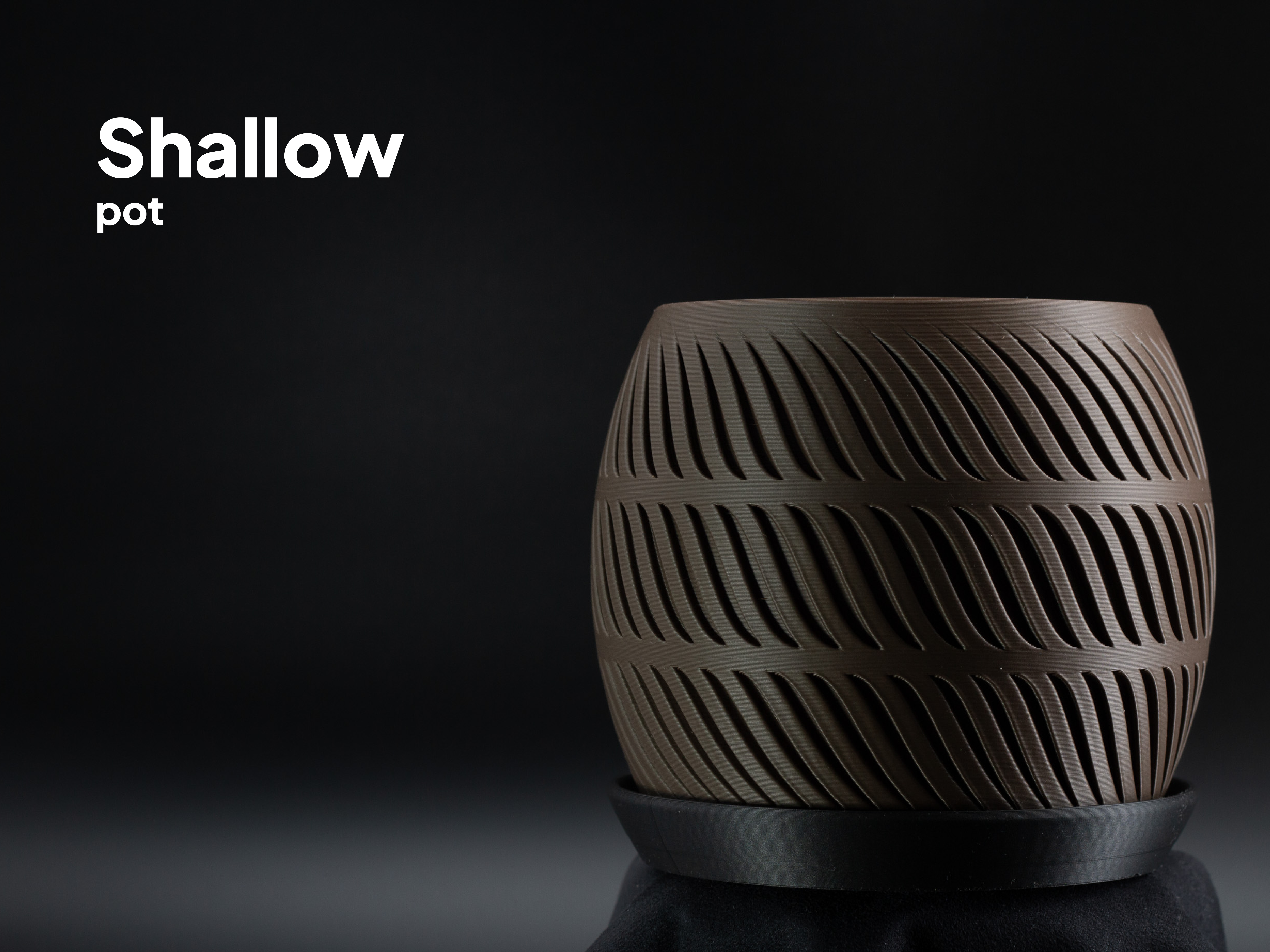 Shallow - Plant pot