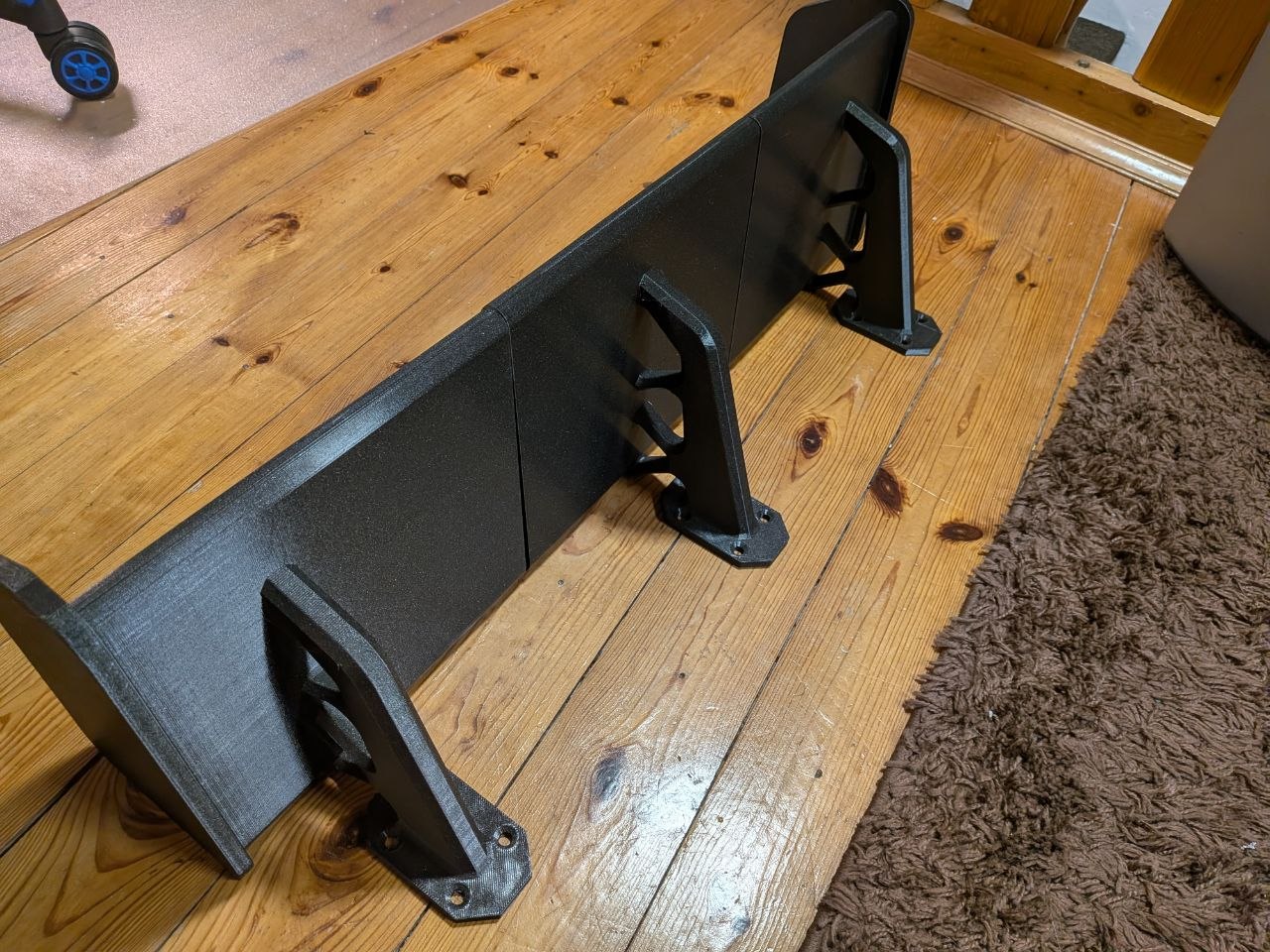Spoiler Shelf - Wall Shelf Tuning Spoiler 3D model