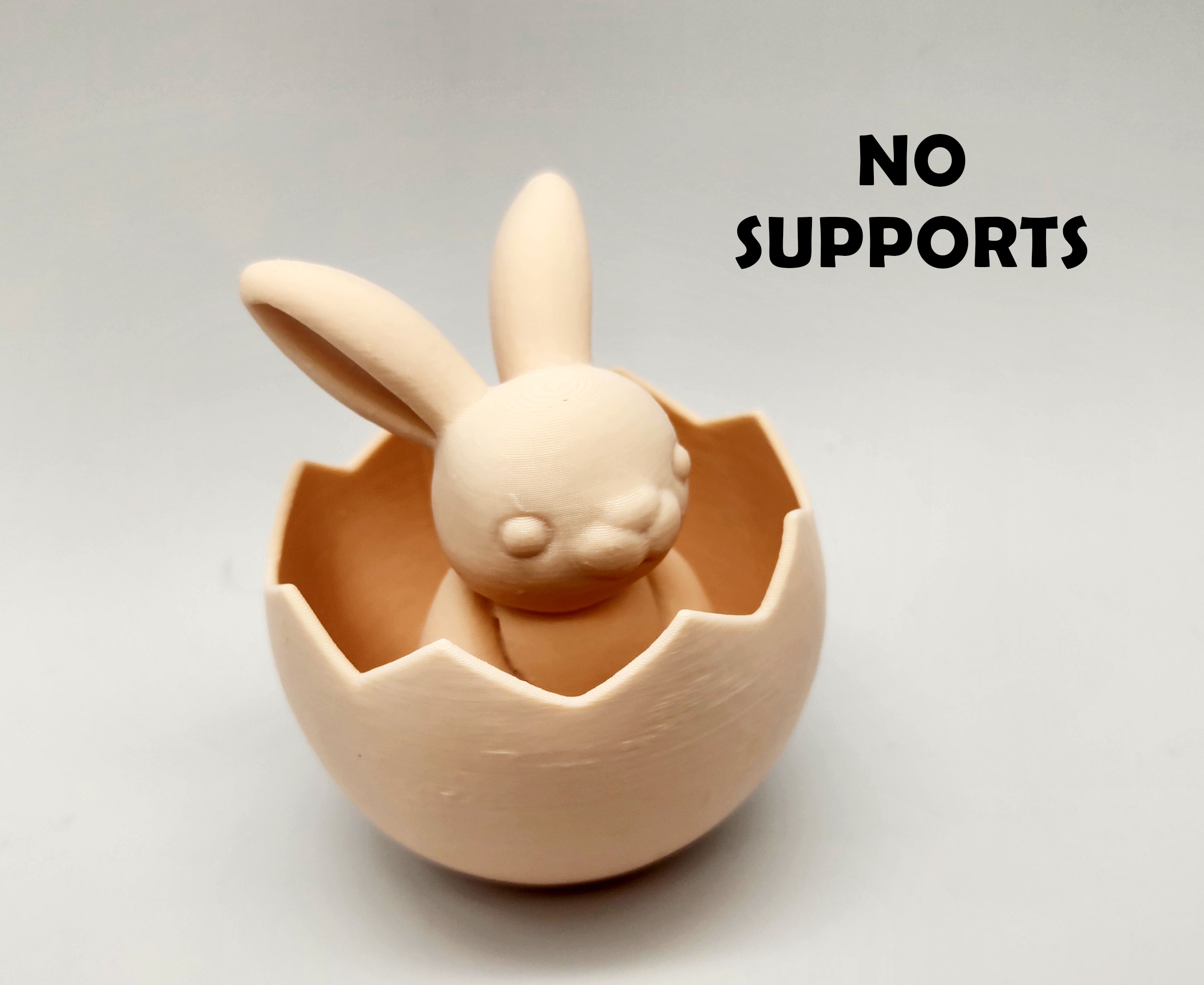 Bunny in an Egg - No Supports