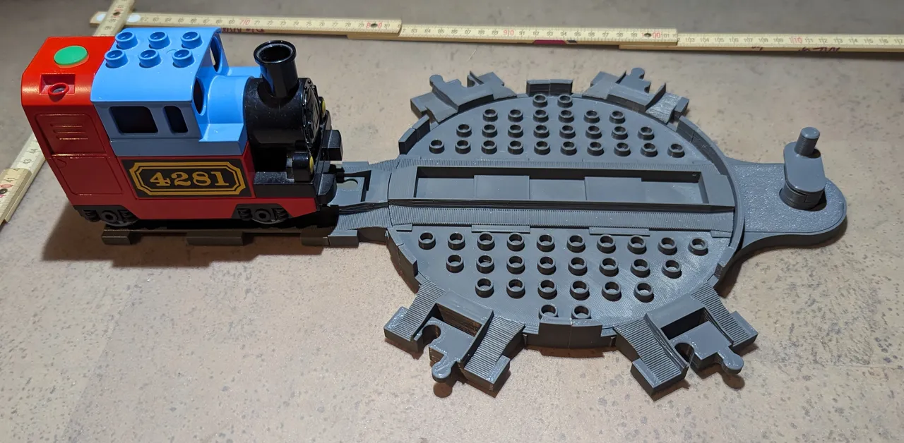 Turntable for Toy Trains by Heinrich Download free STL model