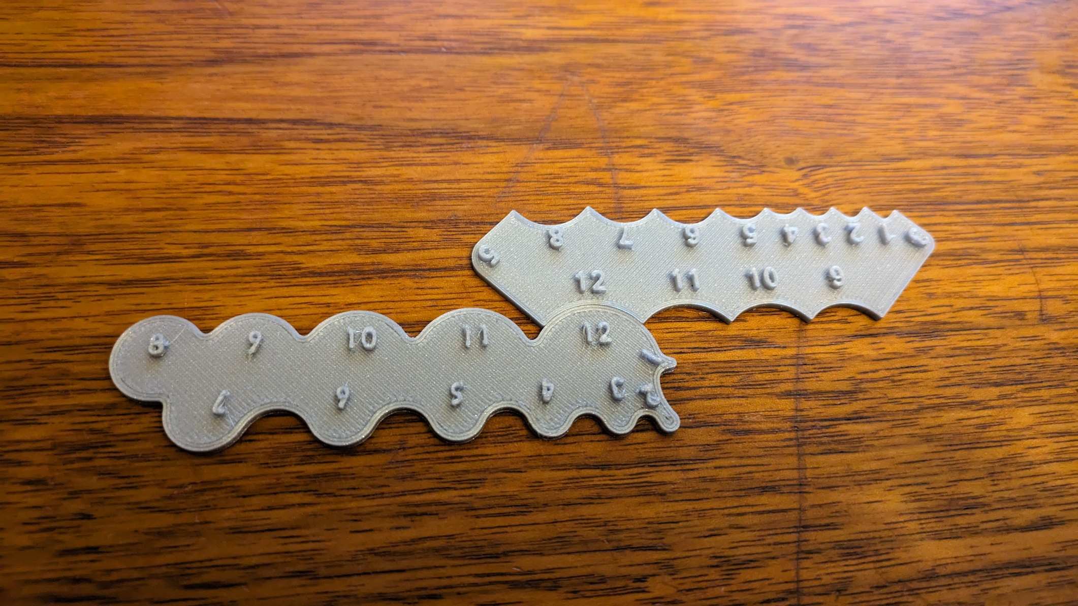 Fillet Gauge - outer radii