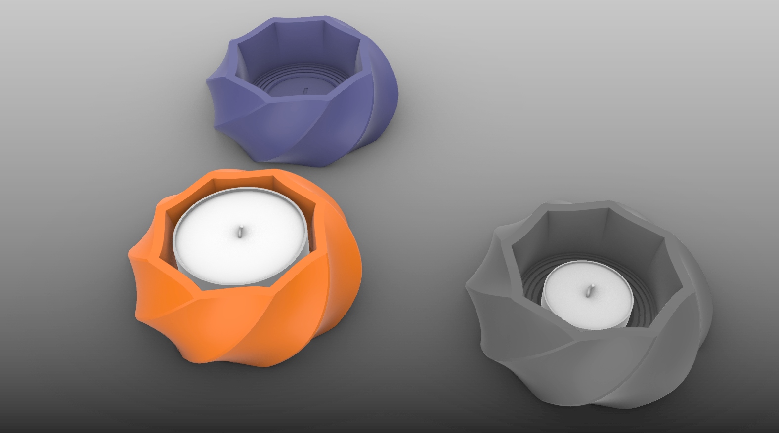 Candle holder decor  for 56mm and 38mm candles