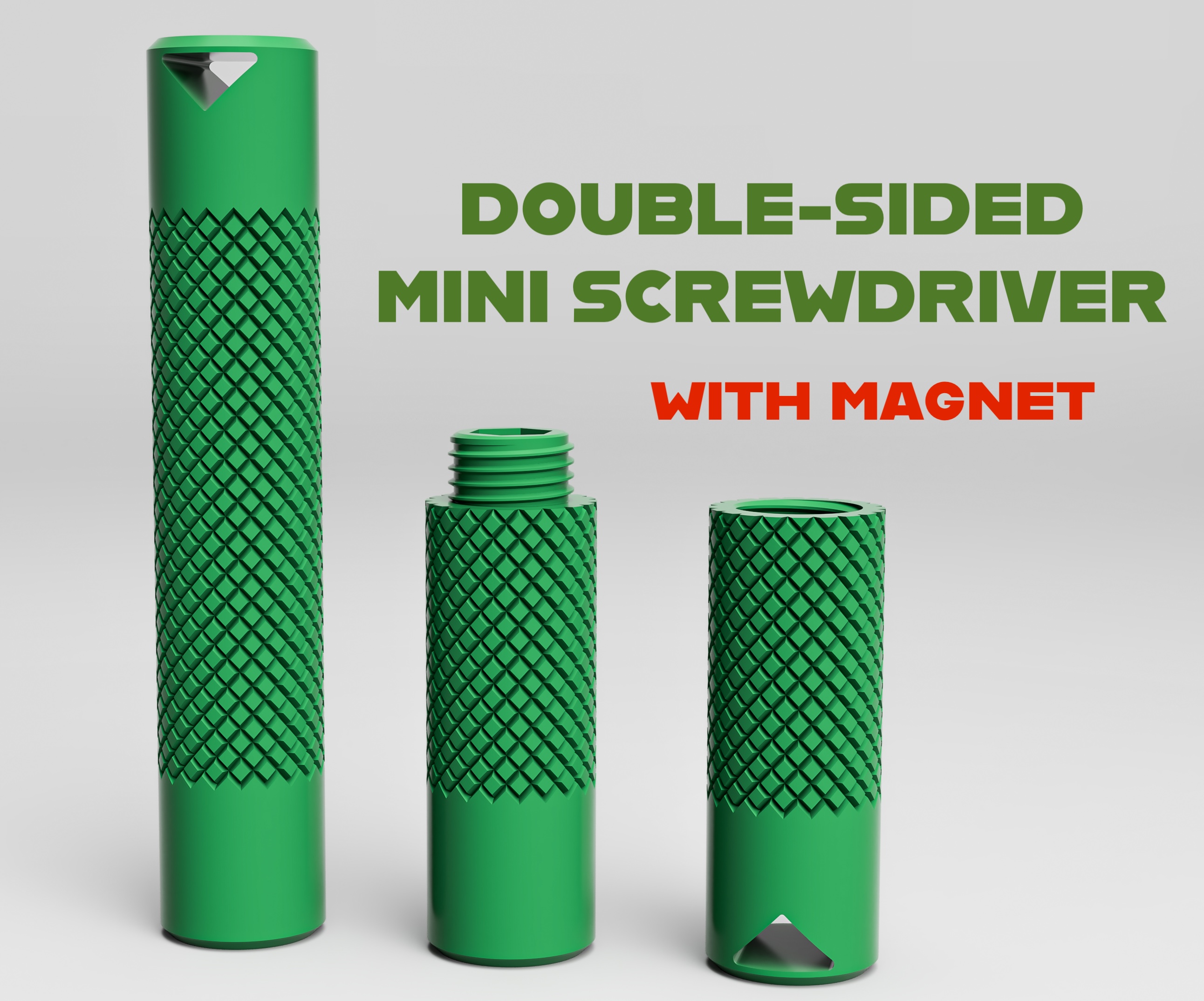 Mini Screwdriver for Double-Sided Bit