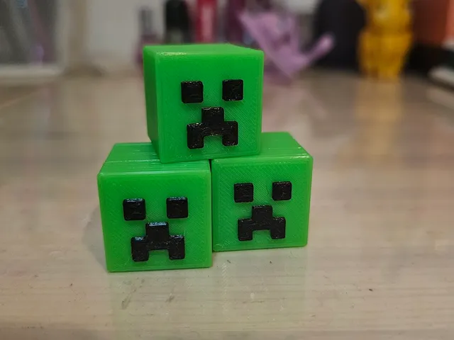Minecraft creeper knob