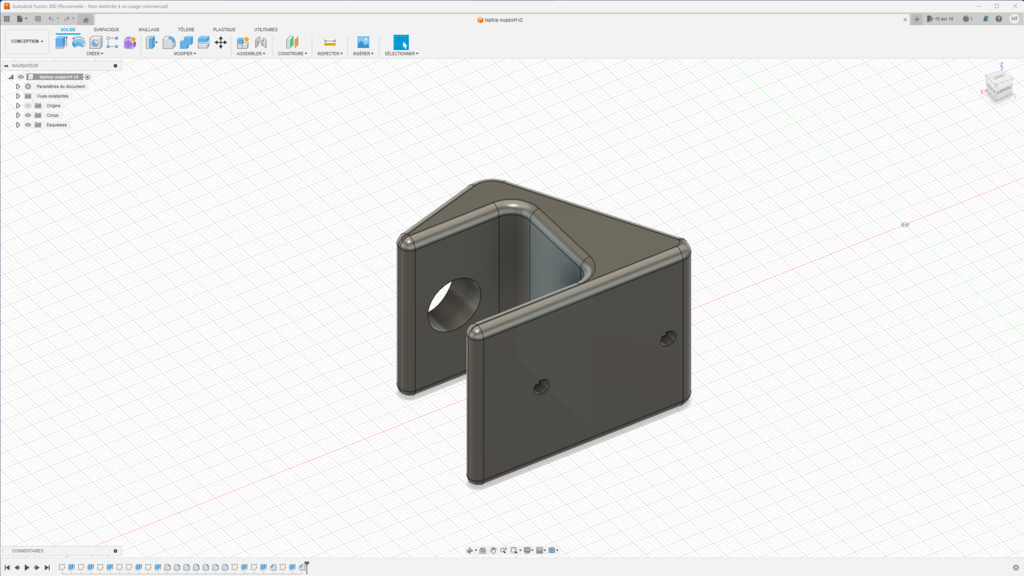 Laptop desk Support