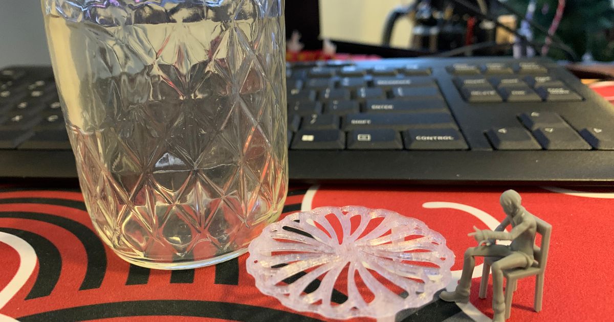 Mason Jar Grit Guard wash and rinse resin models by handyrandyrc