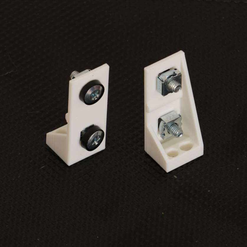 1U Desk rack mount by Leethium Download free STL model