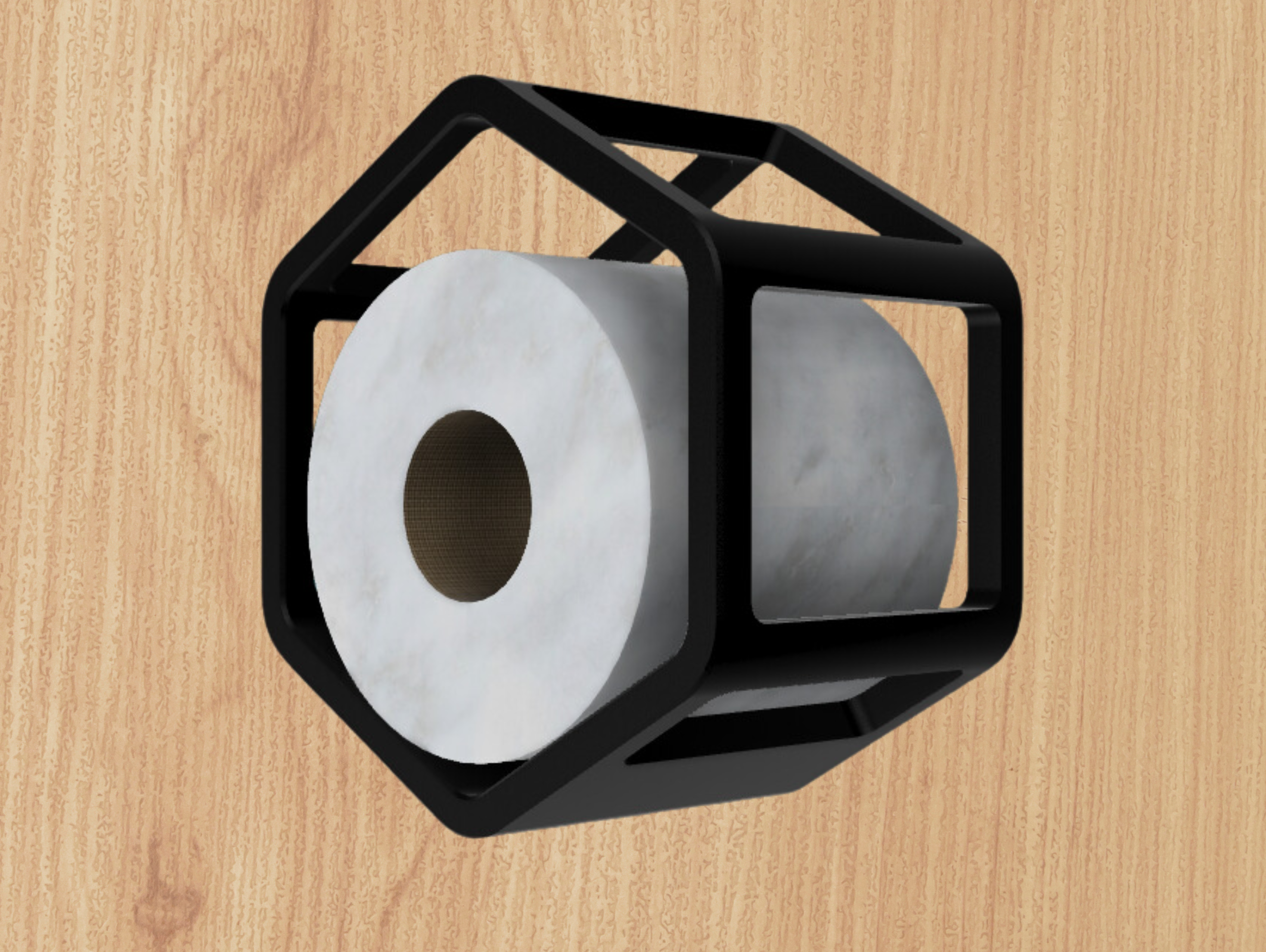 Toilet Paper Stylish Holder - No support
