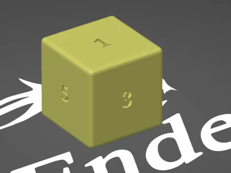 dice caliberation cube