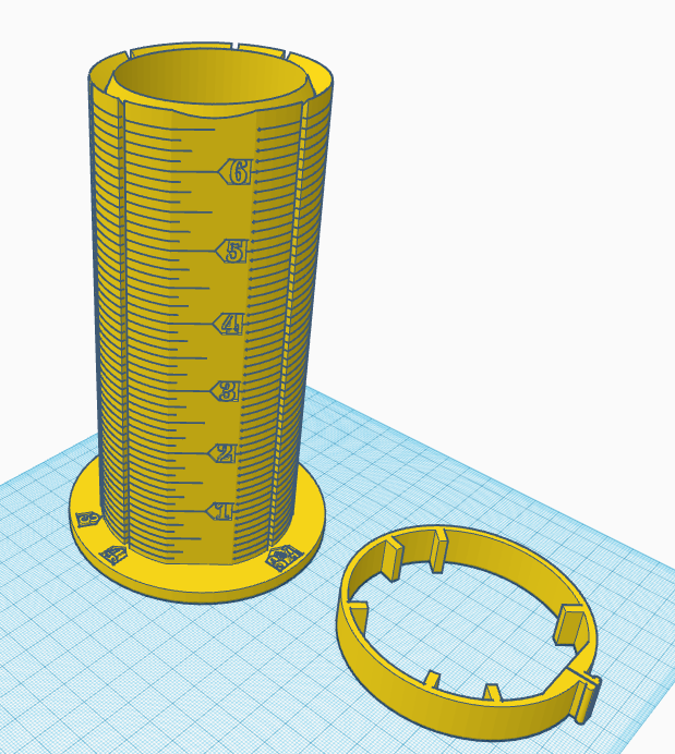 Slot cutting jig for model rocket building (BT-80 Estes/LOC 3 and 4 inch body tubes)