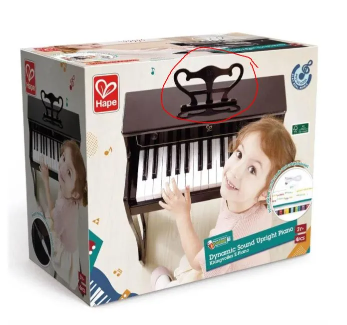 Costco - Hape Learn with Lights Piano - How To Unbox and Assemble 