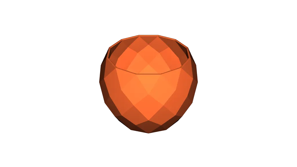Geometric Candy Dish by bschemrich | Download free STL model ...