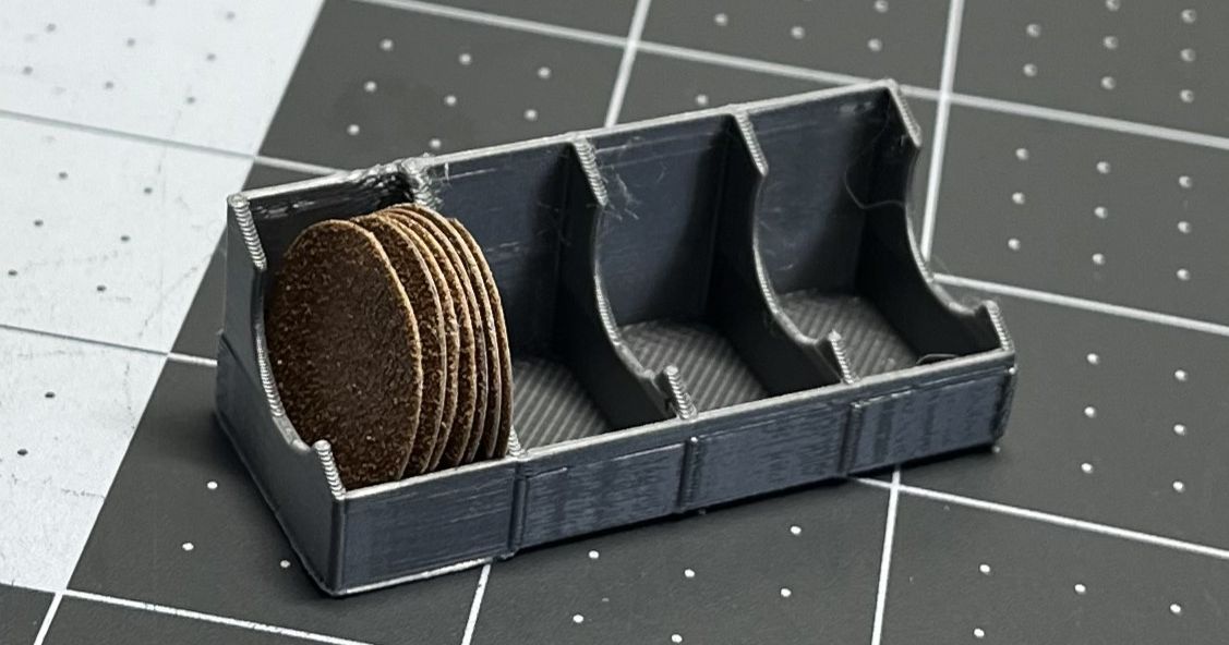Mini Toothbrush Sanding Disk Holder by Tommy Meehan Download free STL