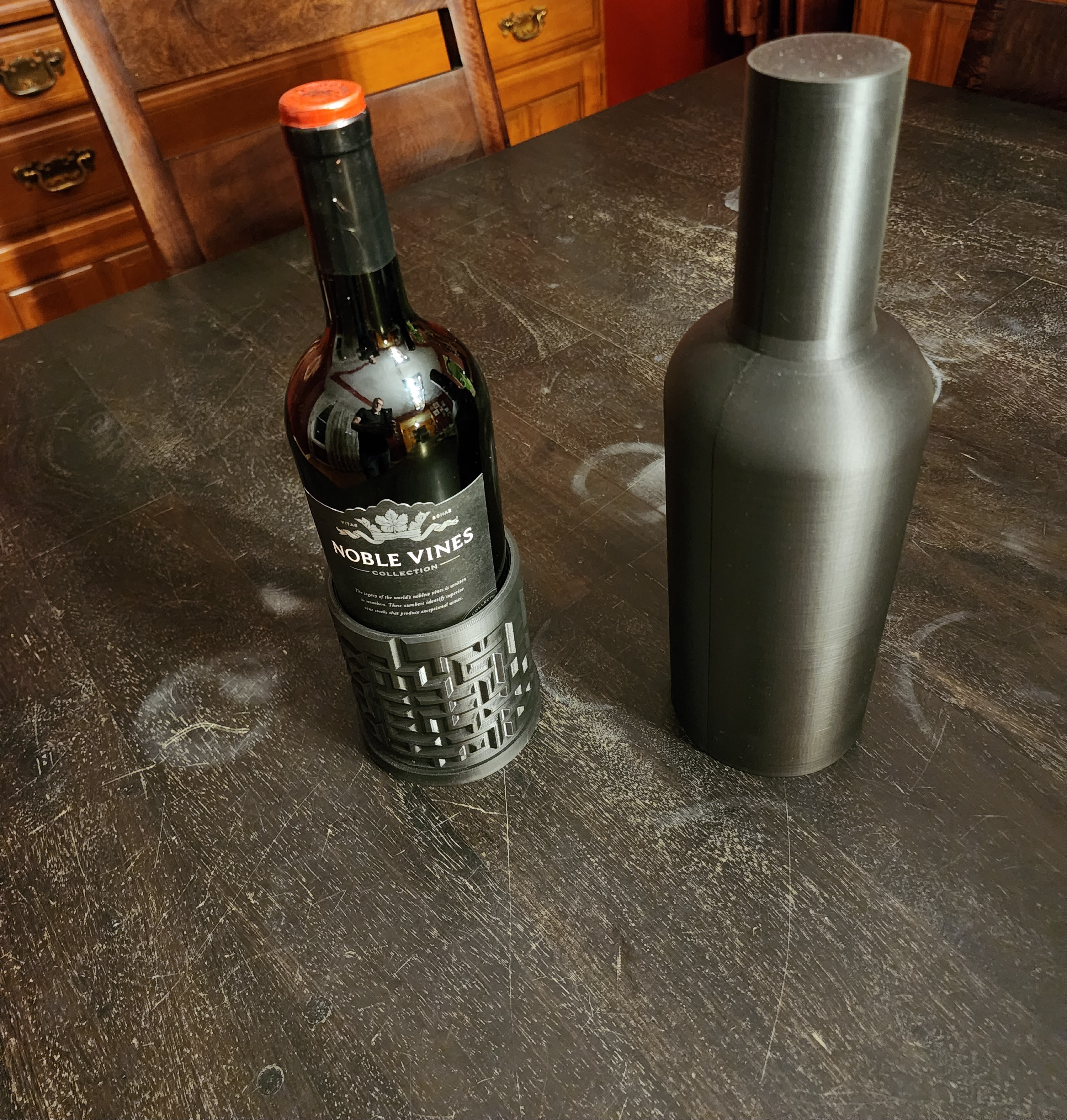 Wine Bottle Maze Gift Container / Box