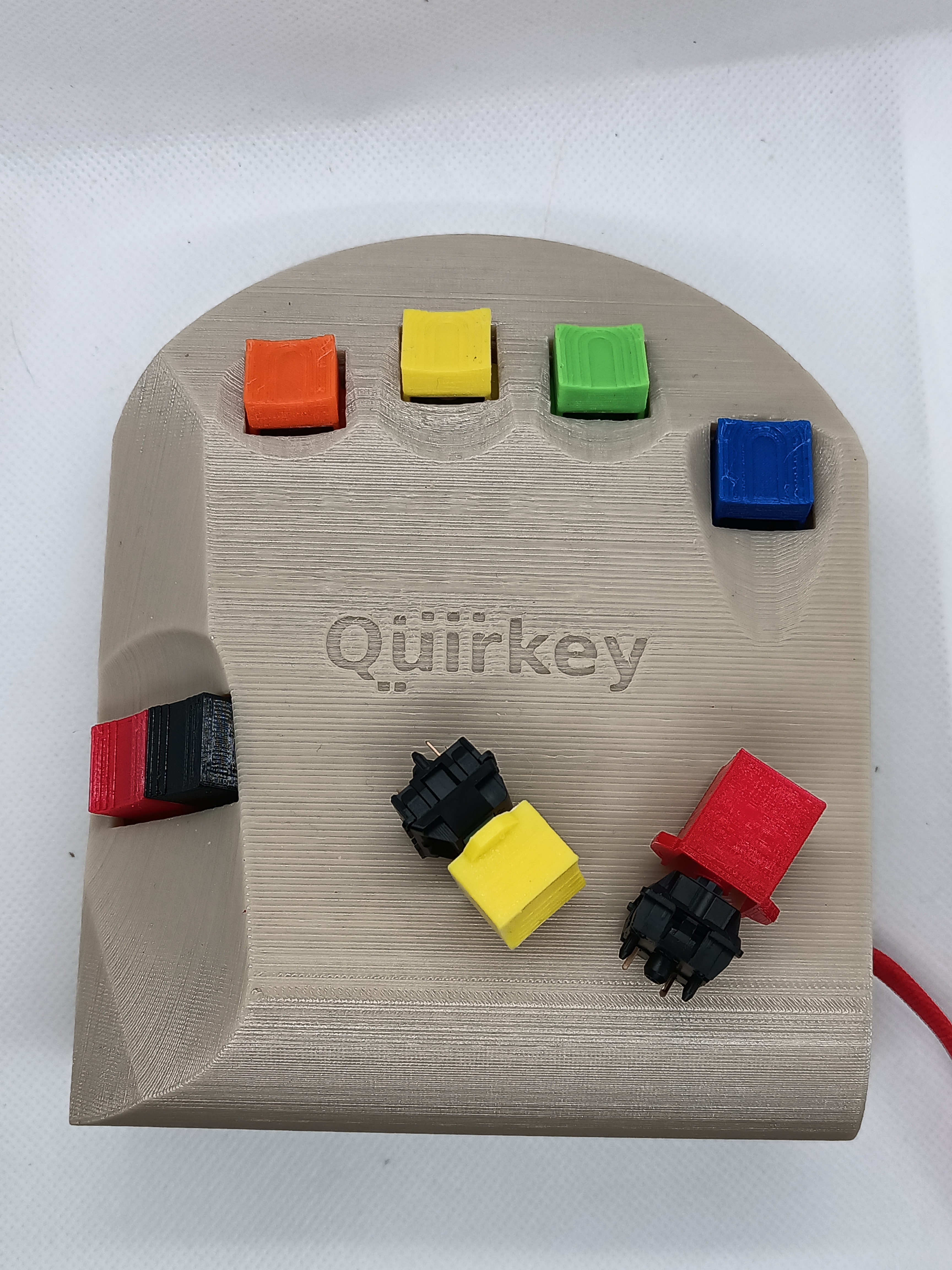 Quirkey V4 Accessibility Keyboard for one handed use — miniatura 2