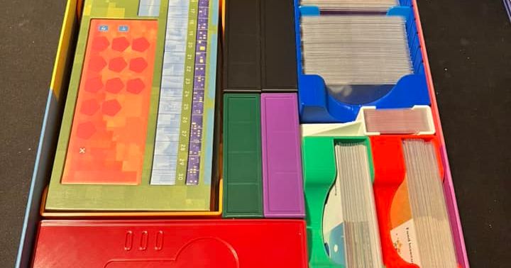 Daybreak Board Game Insert and Organizer by Ian McDermott | Download ...