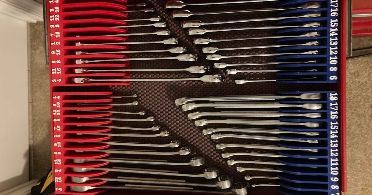 Wrench Rack by Loran Montgomery Download free STL model