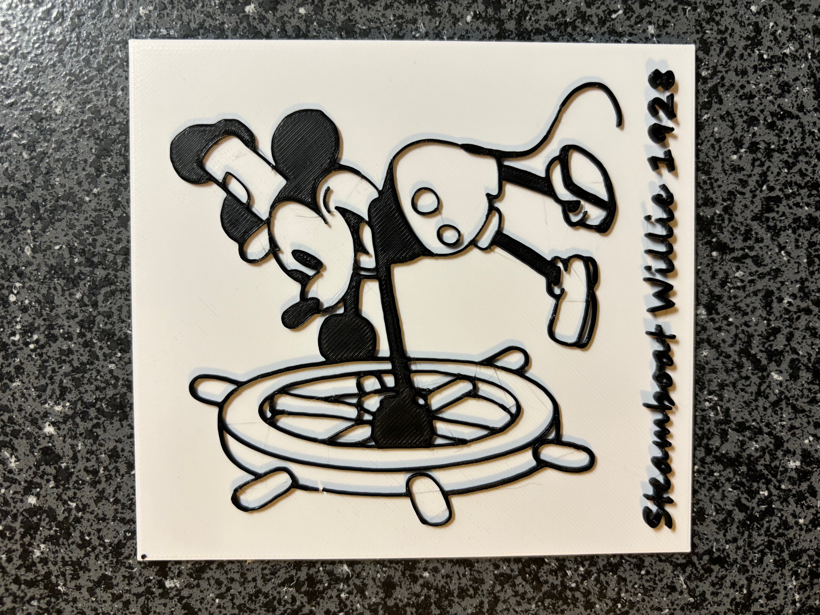 Steamboat Willie By Cmr 