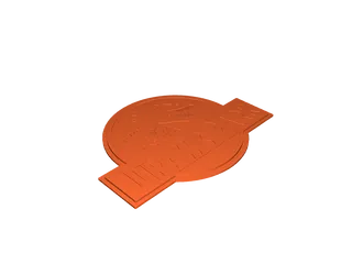 Jurassic Park Logo By Sasquatch Phil Download Free STL Model 