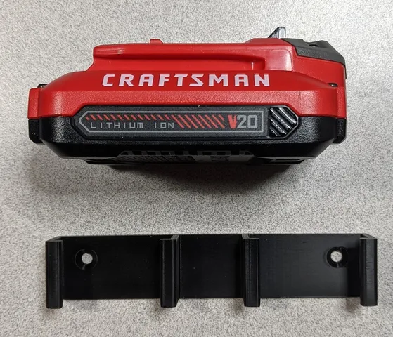 Craftsman V20 1-4 Place Battery Non-Latching Holders Mount