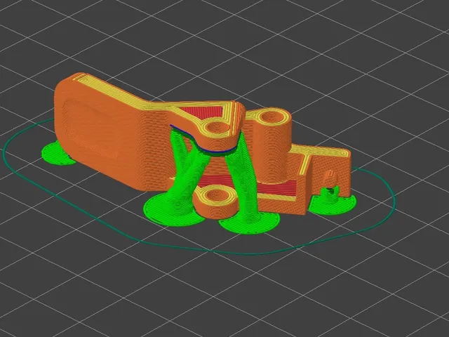 Elegoo Neptune 4 extruder lever