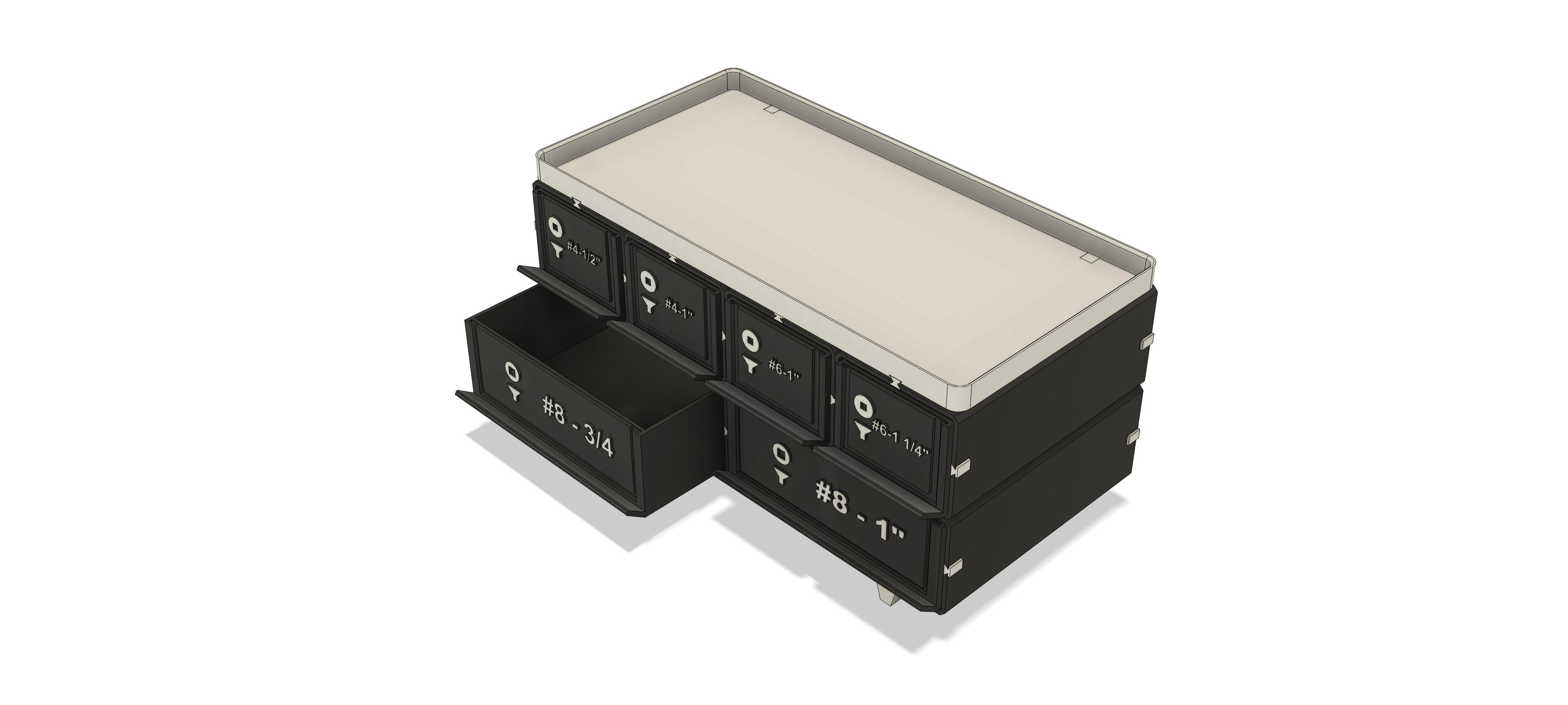 Small Parts Storage Bins by uzer66 Download free STL model