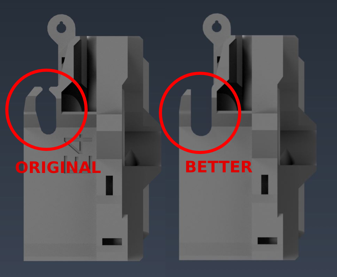 Better X-Carriage for PRUSA MK4