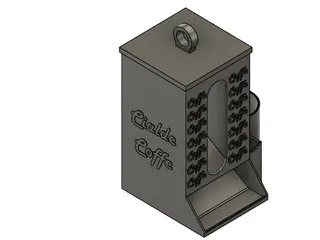 Navaris Porta Cialde Caffè - Organizzatore Con Cassetti Per Capsule Nespresso, Dolce Gusto E Cialde - Include Portabicchieri E Zuccheriera - Foto 5