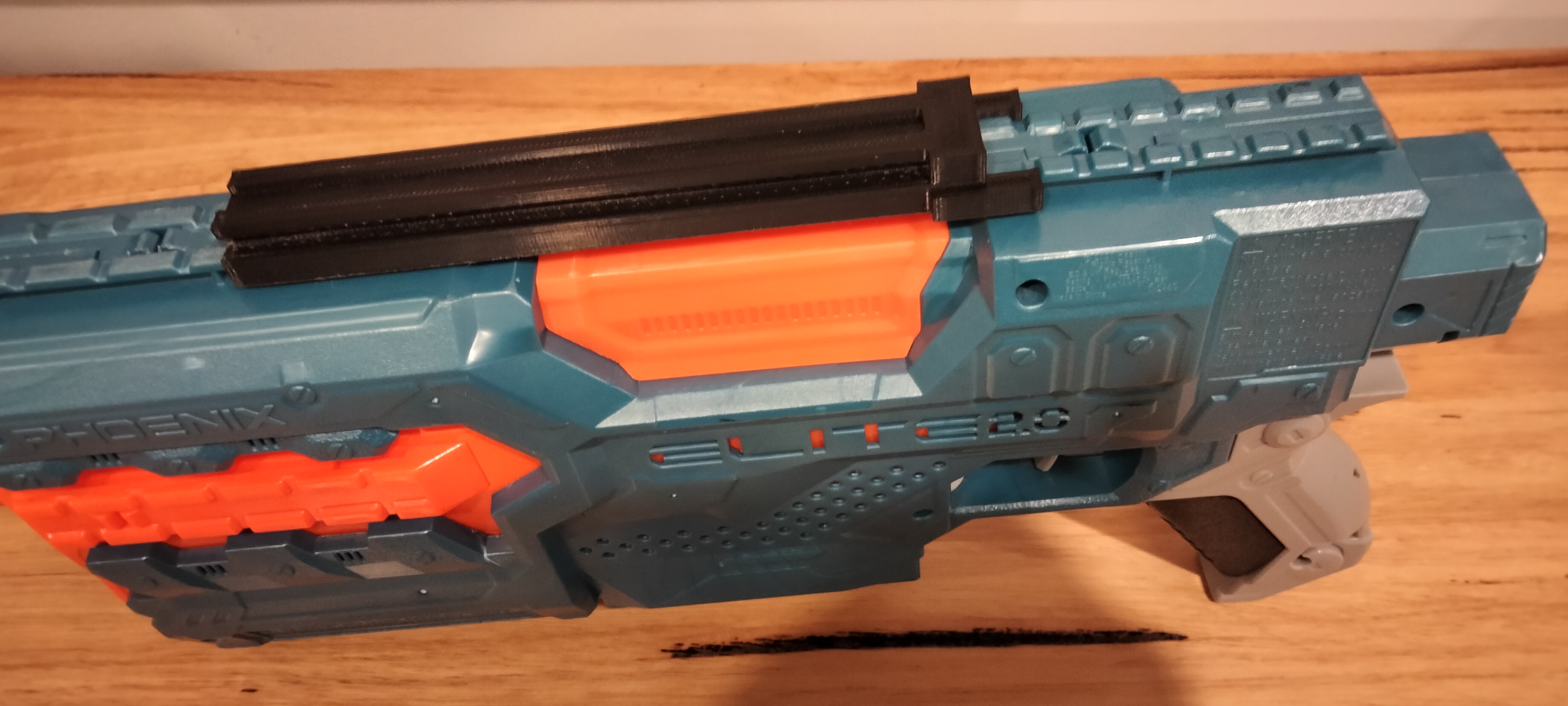 Nerf Elite 2.0 Phoenix Rail Attachment by Patrick B Download free STL
