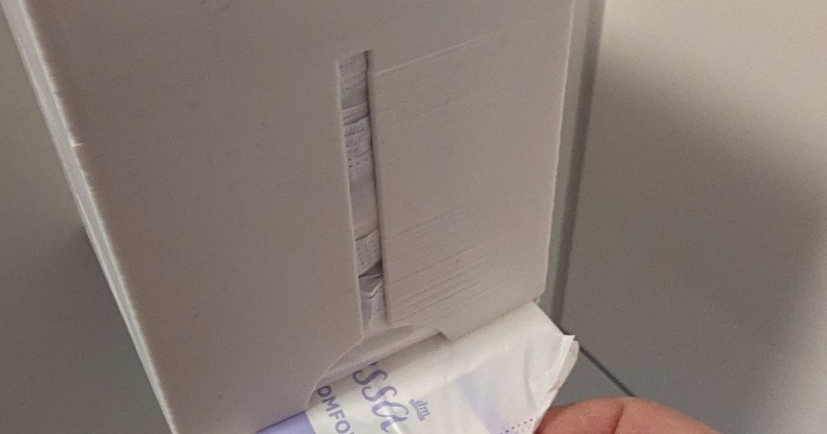 Panty liner dispenser Slipeinlagen by bgraeb Download free STL