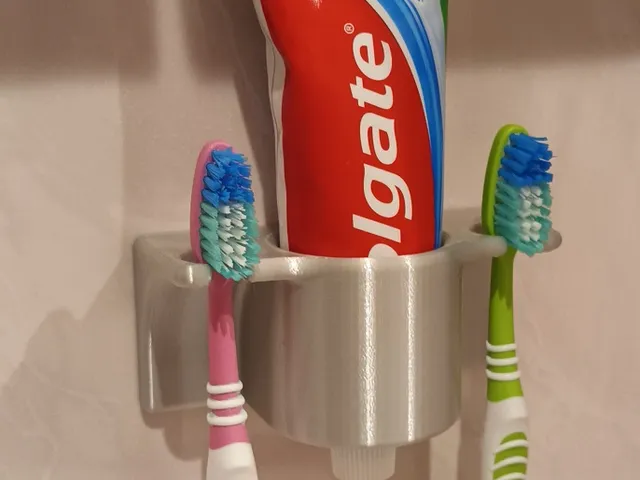 Toothpaste and 2/4 toothbrush holder ver.2