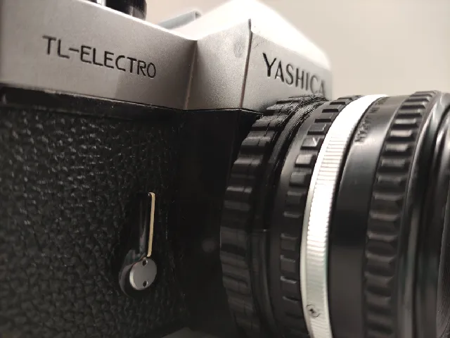 Yashica to Nikon Lens Adapter (Nikon Lens Series E 50mm 1:1.8)