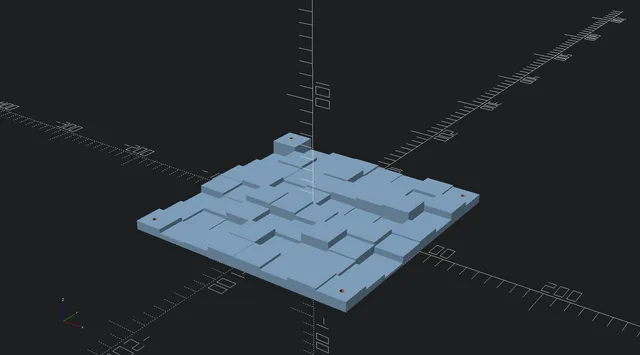 Parametic Sound diffusor panel