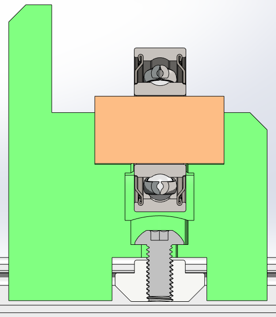 Miniatura 4 do modelo 3D Mini Adjustable Spool Roller (2020 Profile)
