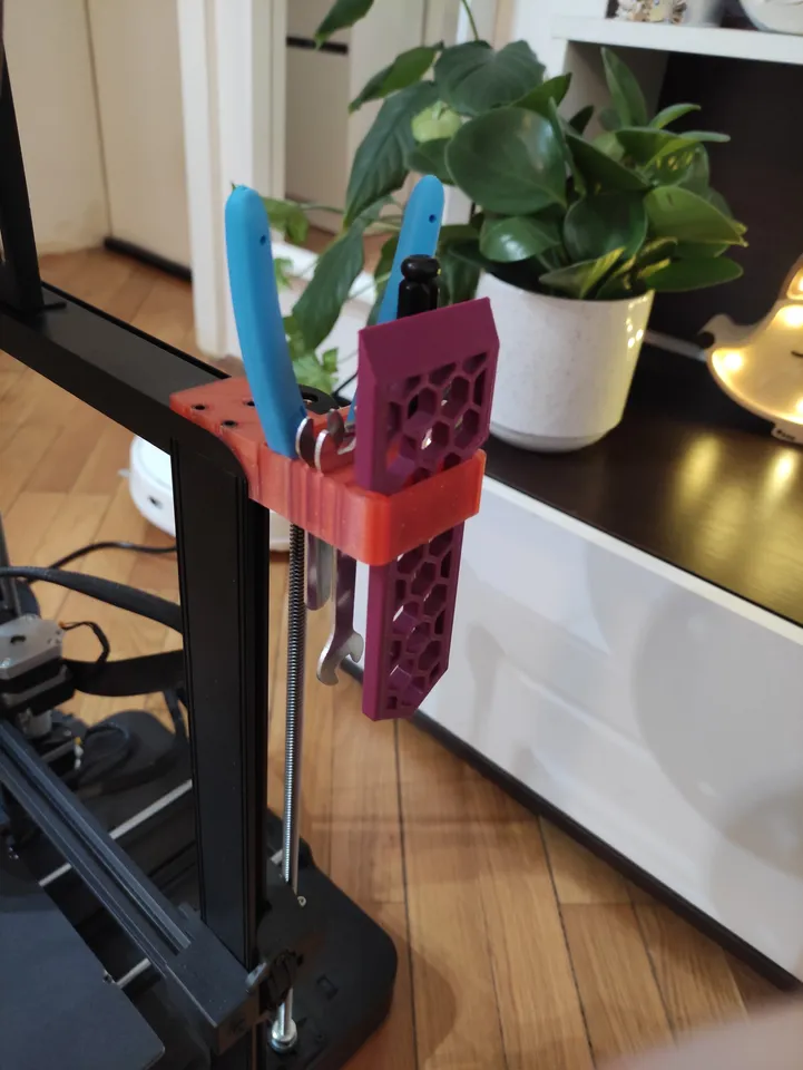 Ender-3 V3 SE Tool Holder by w33ble