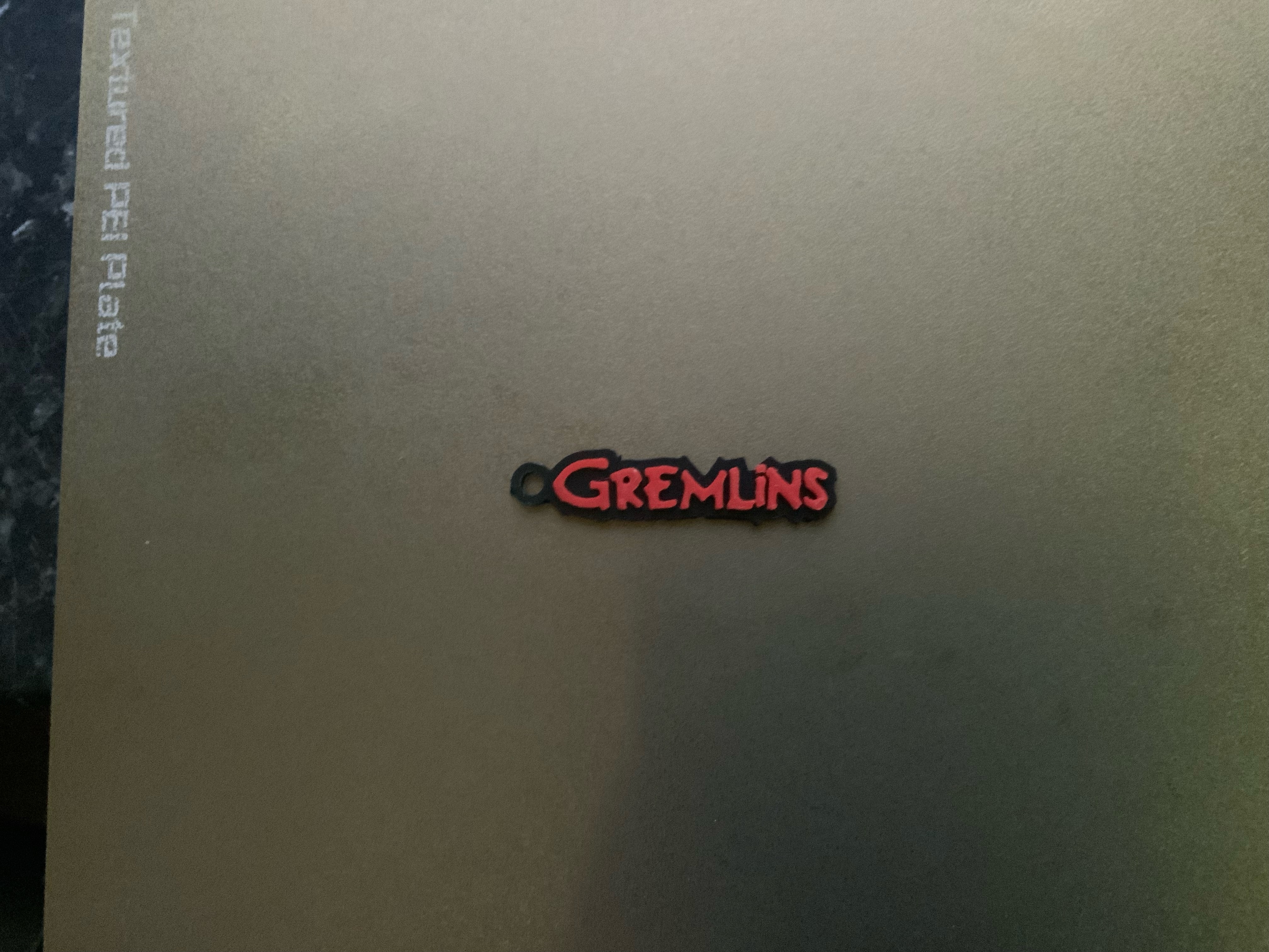 Miniatura 2 do modelo 3D gremlins easy print keychain