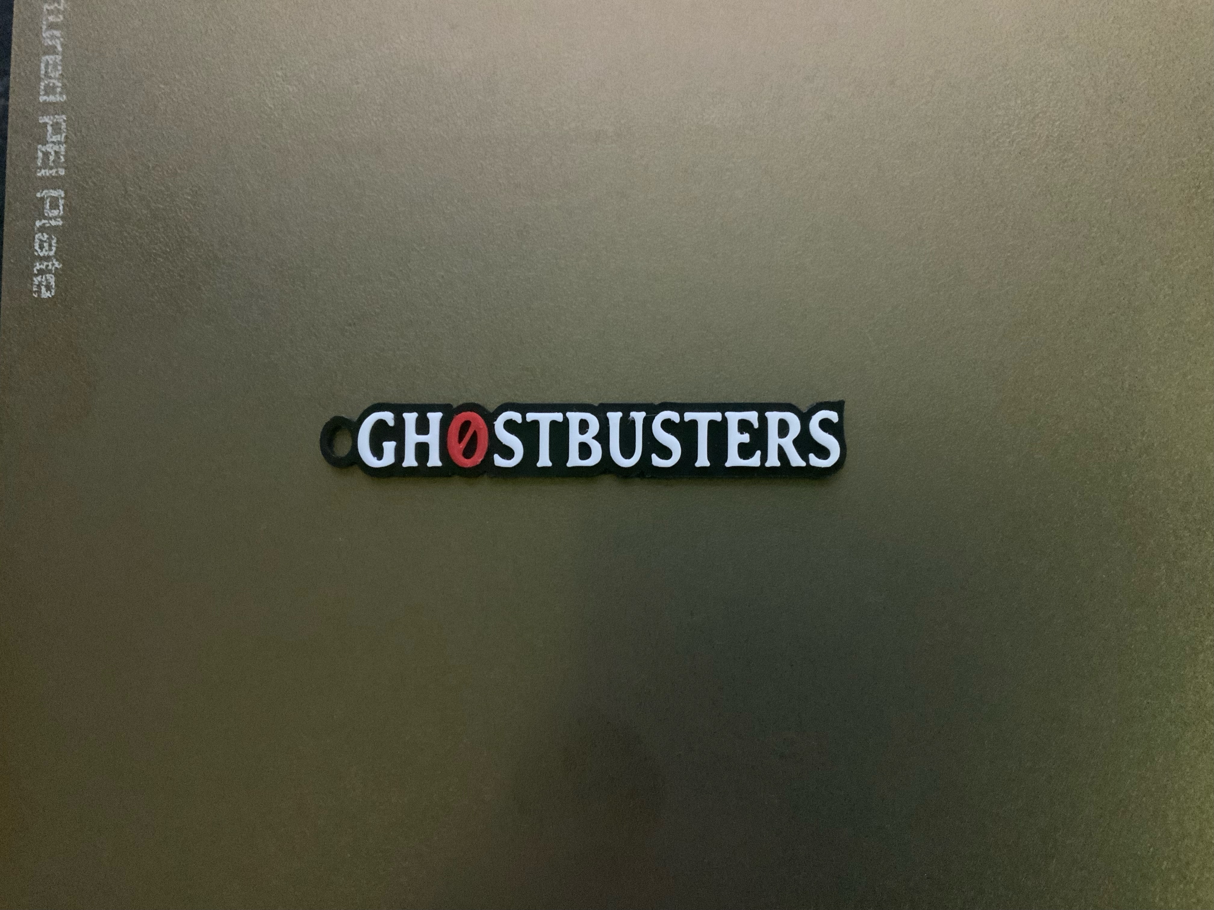 Miniatura 2 do modelo 3D ghostbusters easy print keychain