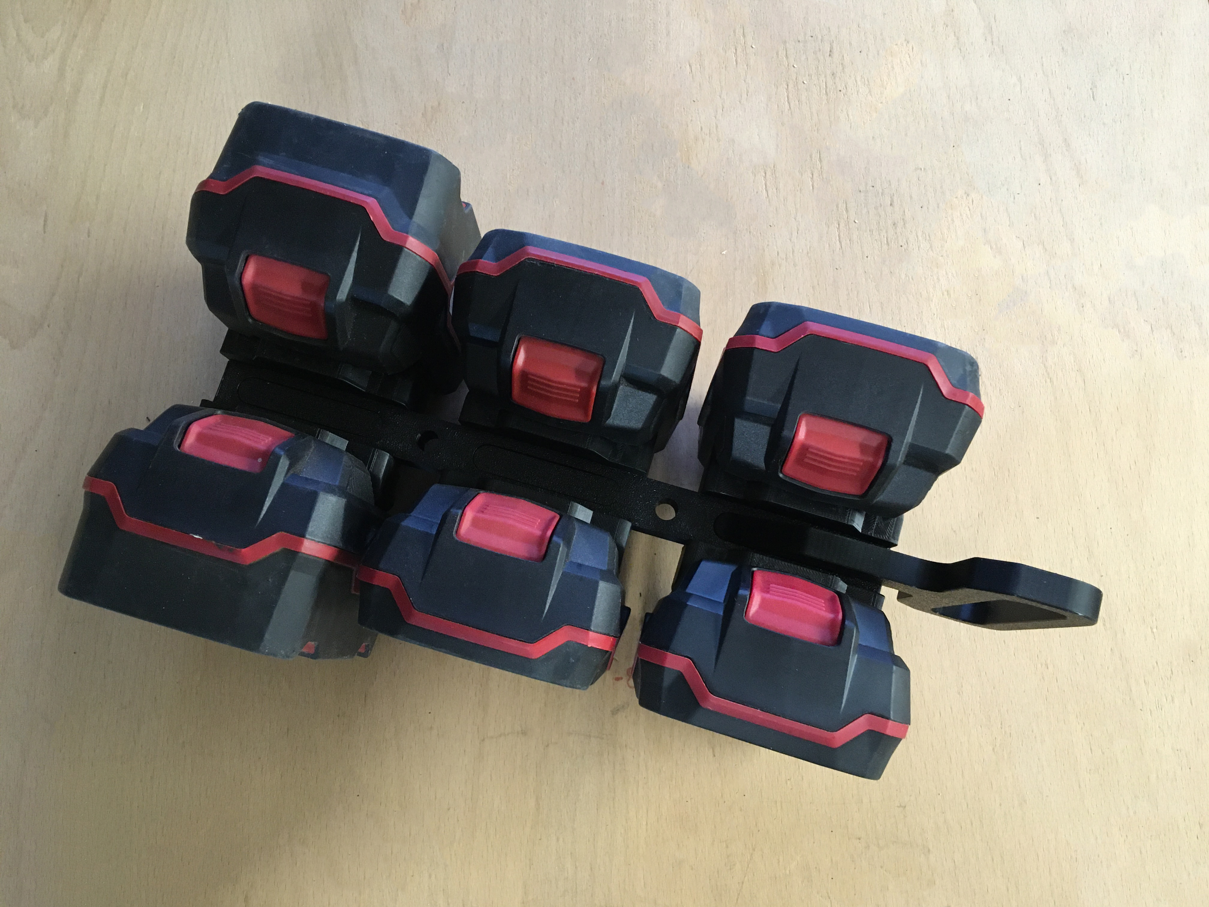 Parkside X20 battery pack 6x