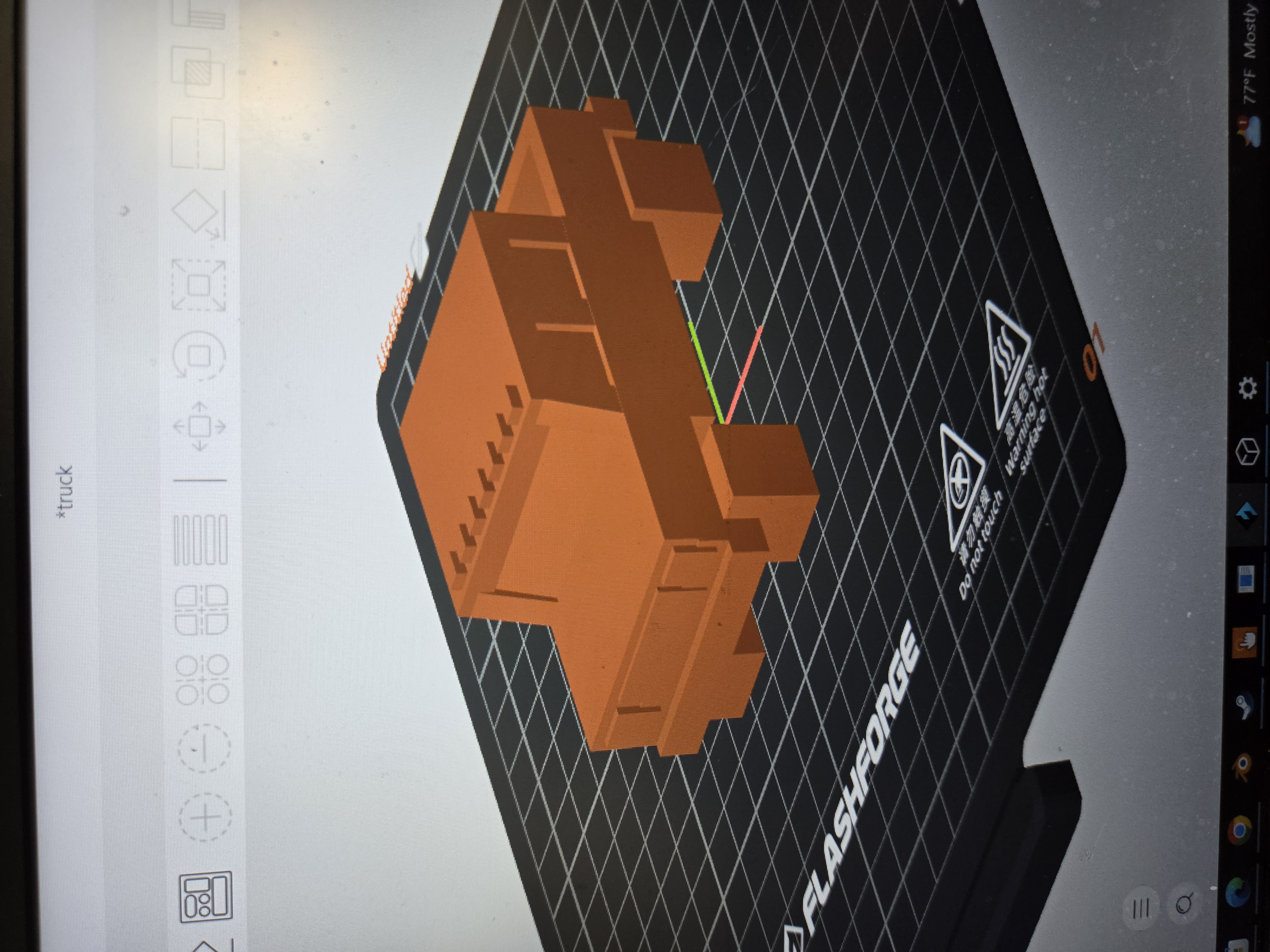 cubed truck
