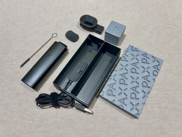 Pax 2/3/Mini Vape Charger-Case Combo + Storage