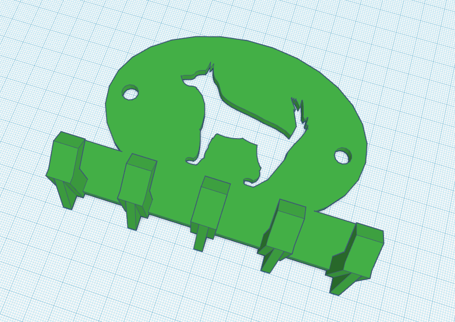 Dog Leash Holder by SluGGer | Download free STL model | Printables.com