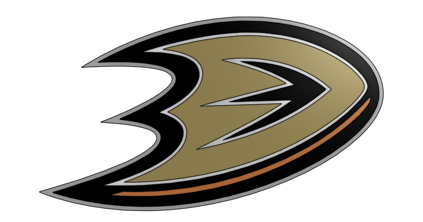 Anaheim Ducks Logo by SillyGoose | Download free STL model | Printables.com