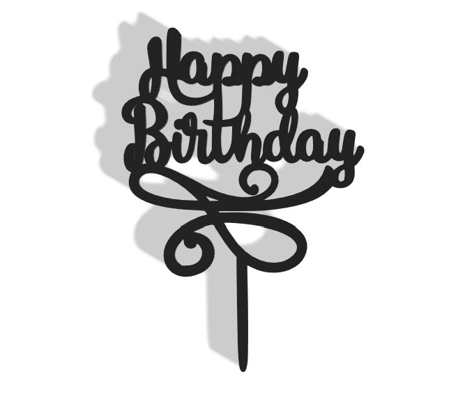 Birthday Cake Topper