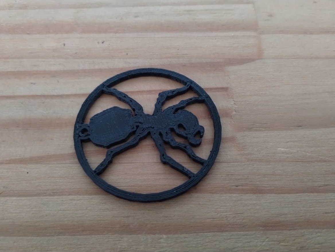 The Prodigy Ant logo keyring