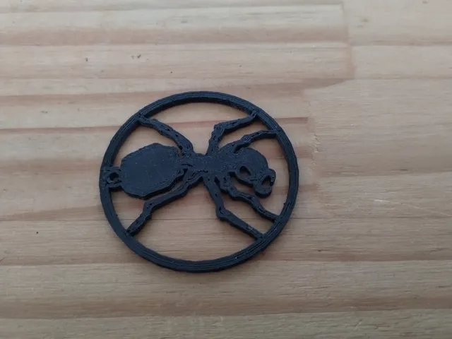 The Prodigy Ant logo keyring