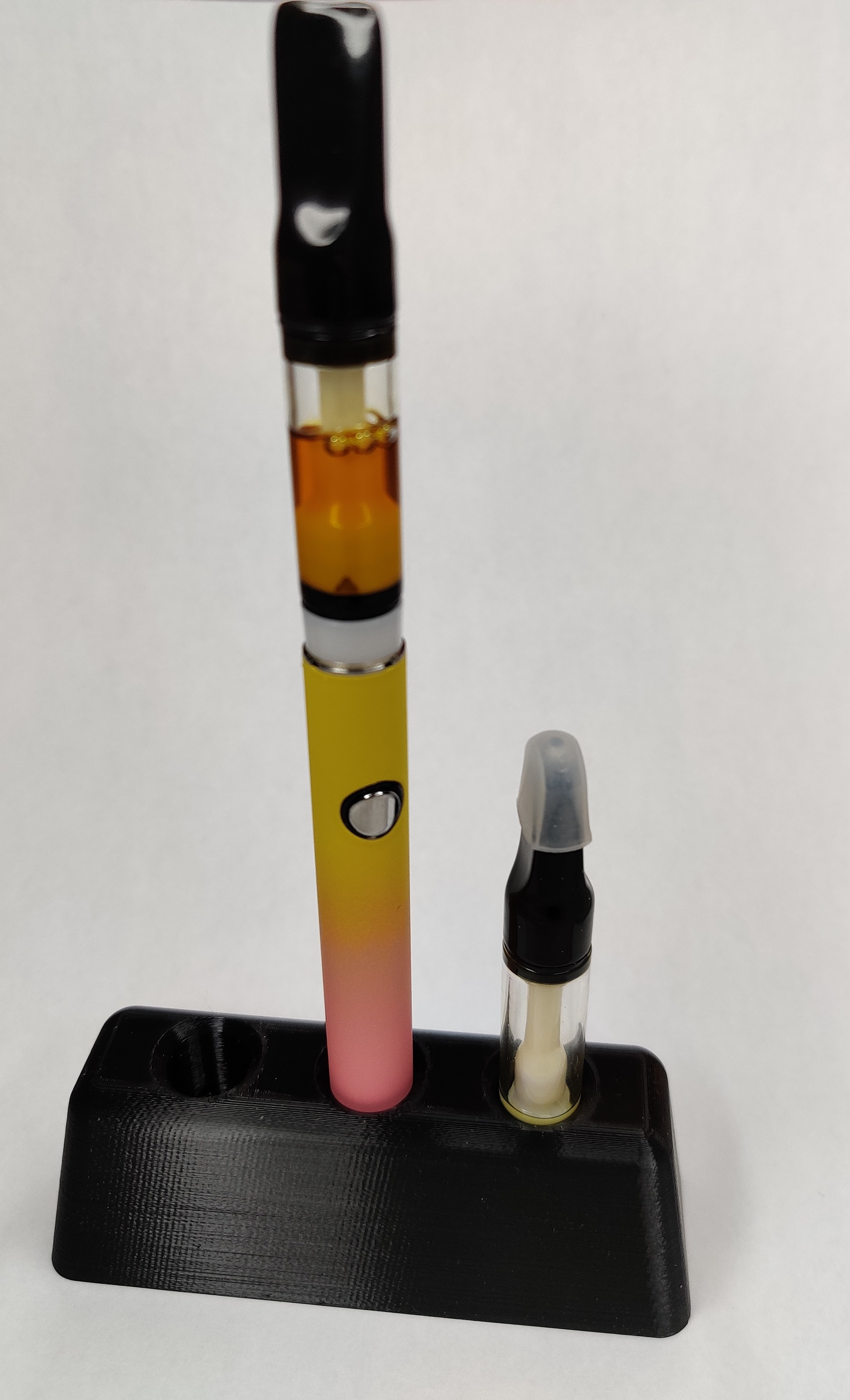 510 Vape Cartridge/Battery Stand with USB Charger Holder (Larger Remix)