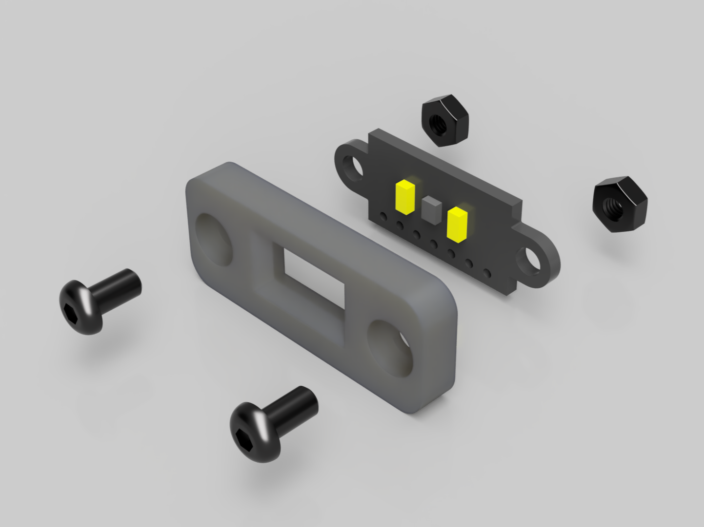 TCS3472 color sensor flush cover / case by NoWayCall | Download free ...