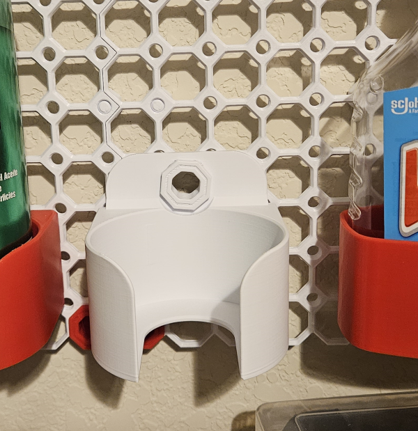 70mm, 72mm, 75mm, 82mm, and Windex 23oz Bottle Holders for the Multiboard Storage System