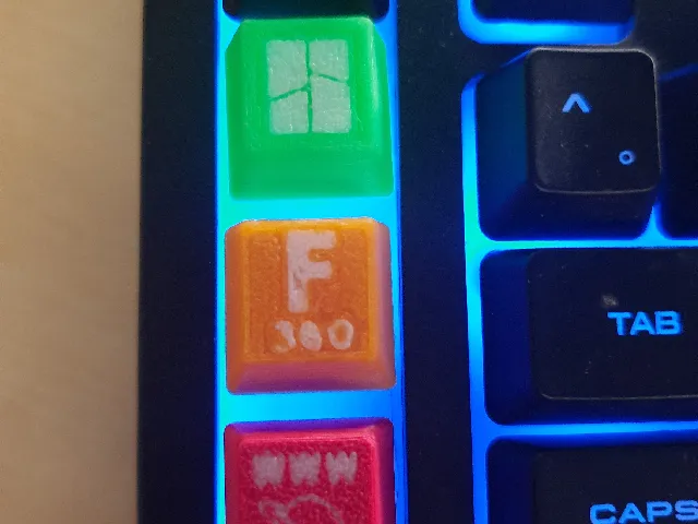 Corsair K55 Custom Keycap for Macro Buttons