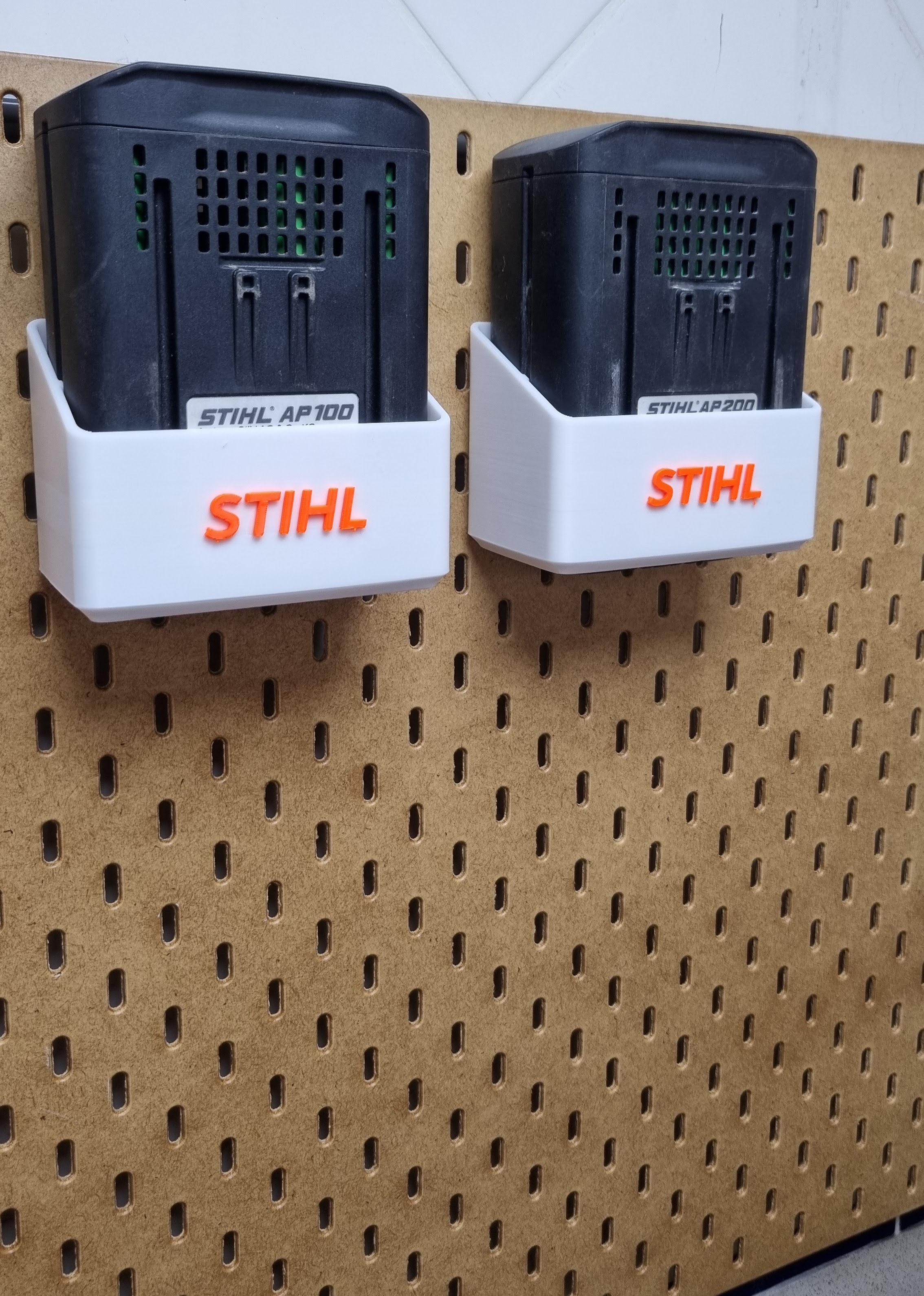 Skadis Stihl Battery AP Holder by juke94 Download free STL model